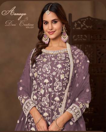 AANAYA VOL 237 DANI CREATION I DESIGNER SILK SALWAR SUIT WHOLESALER IN INDIA